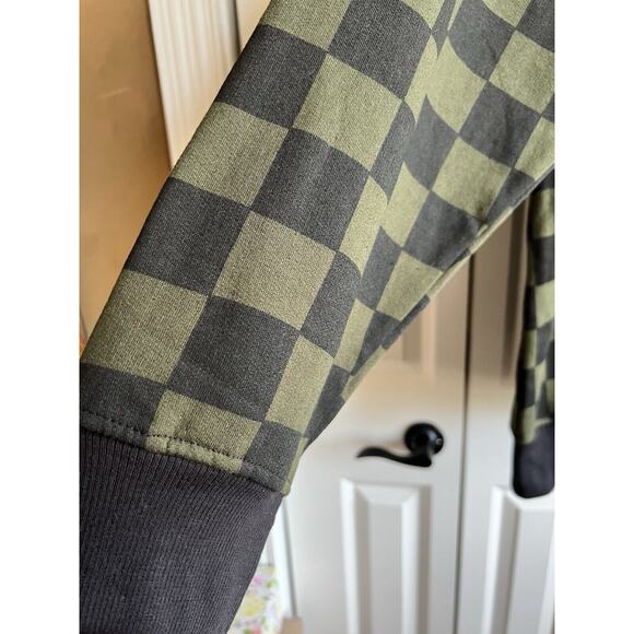Tony Hawk Checkered Green/Black Hoodie Mens XL - Picture 6 of 12